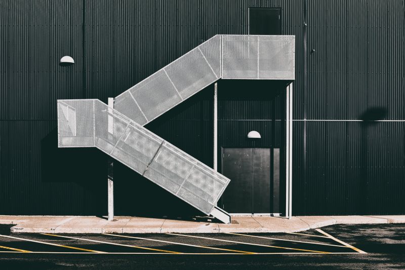 Exterior Staircase Building