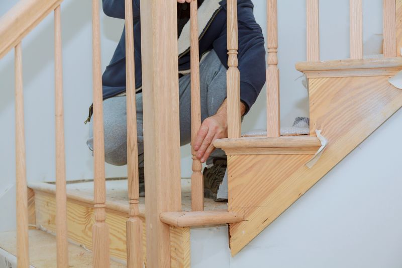 Wooden Banister Installation in Conroe, TX